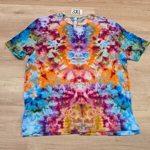 New Tiedye Unisex Short Sleeve Shirt